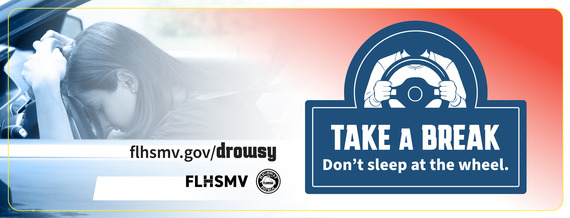 Drowsy Driving Campaign Banner