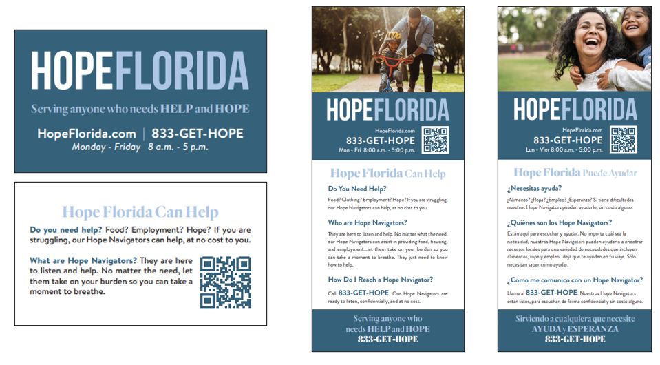 Image of Hope Florida Resource Cards