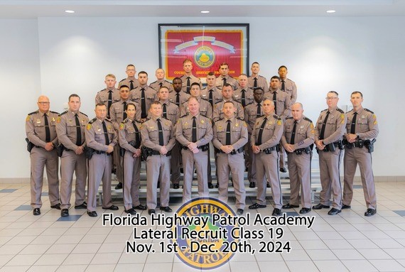 FHP Celebrates the Graduation of 17 Troopers from Lateral Recruit Class 19 