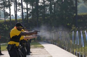 Shooting range training